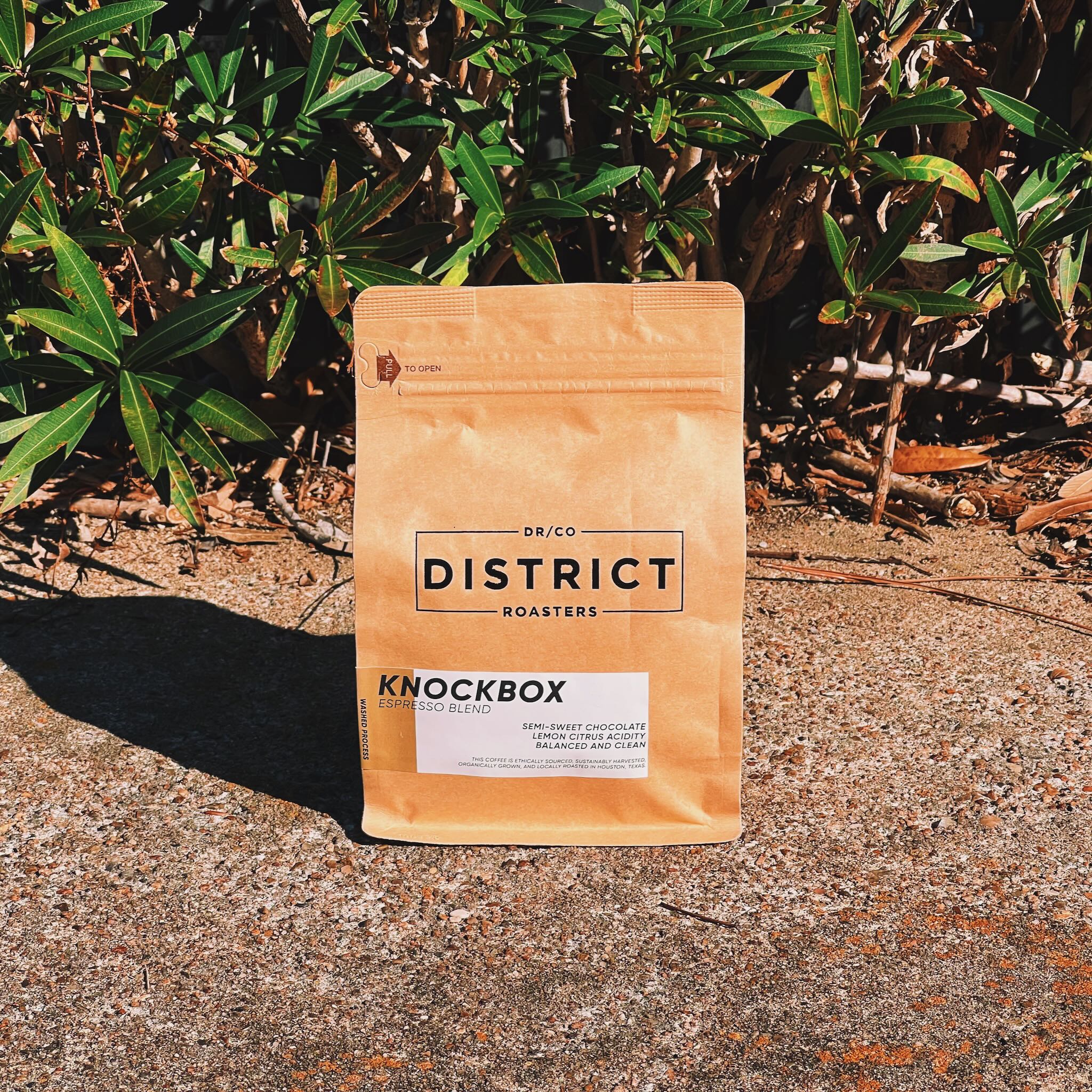 Knockbox Espresso Roast from DISTRICT Roasters